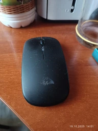 Бесшумная Аккумуляторная Мышь iMice X15 Wolf 2.4G + Bluetooth Черная с подсветкой