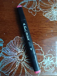 Набір маркерів 48 кольорів SKETCHMARKER для малювання скетчинга двосторонні фото від покупців 1