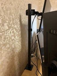Настільне кріплення для двох моніторів OfficePro 17-49" 2-20 кг Black (MA122B) фото від покупців 6