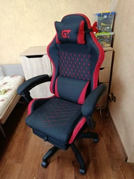 Крісло ігрове GT Racer X-2339 Black/Gray (X-2339 Fabric Black/Gray) фото від покупців 12