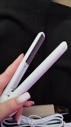 Мини Плойка гофре для волос MINI-2 Розовая