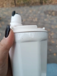 Чашка-термос с 3D-куклами Pochacco 480 мл из нержавеющей стали, Белая (998679) фото от покупателей 1