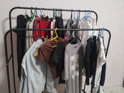 Подвійна стійка вішалка для одягу та взуття Smart Loft Master Rack сталева з полицею White фото від покупців 1