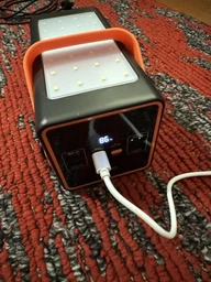 УМБ Павербанк 90000mAh 22.5W з швидкою зарядкою та ліхтариком Hoco J107 Зовнішній акумулятор 5A Black