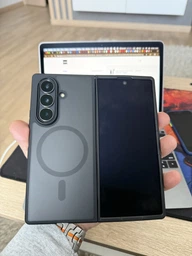 Защитный чехол Deexe Matte Skin with MagSafe (FF) для Samsung Galaxy Fold 7 - Black фото от покупателей 3