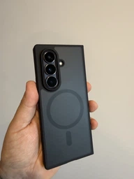 Защитный чехол Deexe Matte Skin with MagSafe (FF) для Samsung Galaxy Fold 7 - Black фото от покупателей 2