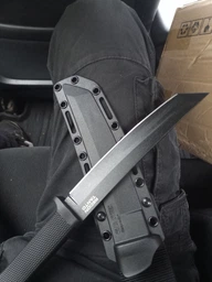 Нож Cold Steel Recon Tanto SK5 KrayEx 7" чорный фото от покупателей 1