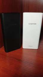 Портативная батарея Canyon PB-2001 Power bank Li-Pol Input 5V/2A Output 5V/2.1A(Max) 20000mAh Black фото от покупателей 1