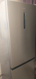 Холодильник з нижн. мороз. камерою Gorenje, 185х60х60см, 2 двері,203(99)л, А++, Total NF, Зона св-ті, Зовн. Диспл, нерж