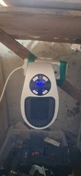 Обогреватель портативный Portable Heater 500 Вт с LCD-дисплеем и пультом управления компактный настенный тепловентилятор мини дуйка фото от покупателей 7