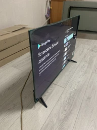 LED-телевізор Haier 70 дюймів чорний 4K Smart TV Android 11 (682382) фото від покупців 4