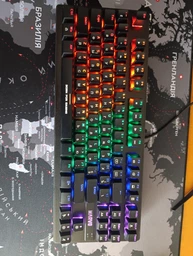 Клавіатура механічна дротова ігрова з підсвіткою MARVO KG901 USB Black