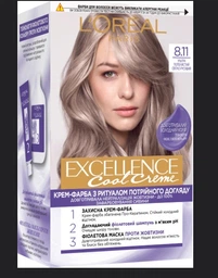 Стойкая краска для волос L’Oreal Paris Excellence Cool Creme 5.11 Ультрапепельный светло-каштановый (3600524094140) фото от покупателей 2