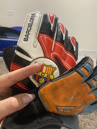 Воротарські рукавички дитячі FC BARCA Junior, розмір 6 (GG-FC6) фото від покупців 1