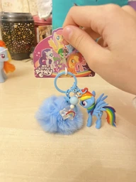 Игровой набор Брелок Радуга Дэш Май Литл Пони с Помпоном My Little Pony Hasbro Мой маленький пони Игрушка для девочек