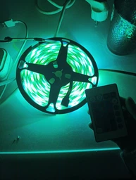 Светодиодная LED лента Smart RGB 5050 с Bluetooth приложением. Комплект 5 метров водостойкий от USB