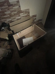 Комод Мебель Сервис Трио 2Д1Ш Дуб самоа 60×32×96 см — компактный комод с ящиком и дверцами для прихожей и спальни (403902117) фото от покупателей 4