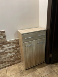 Комод Мебель Сервис Трио 2Д1Ш Дуб самоа 60×32×96 см — компактный комод с ящиком и дверцами для прихожей и спальни (403902117) фото от покупателей 3