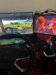 Дротове кермо Hori Force Feedback Truck Control System for PC Black (HRPC0400) фото від покупців 1