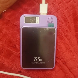 Power Bank 20000mAh Магнітний Бездротовий Акумулятор 22.5W для iPhone, Xiaomi, Samsung синій фото від покупців 9