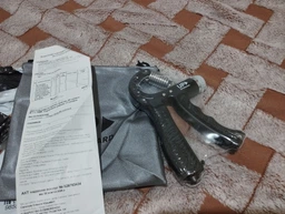 Еспандер кистьовий (З лічильником) пружинний з регульованим навантаженням 10 - 60 кг CN-RB014 Green фото від покупців 2