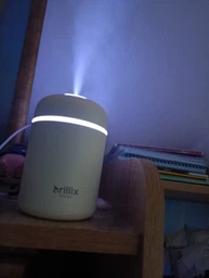 Увлажнитель воздуха ультразвуковой ночник для дома Brillix AirGlow 2F диффузор с led подсветкой 280мл + 4 сменных фильтра в комплекте увлажнители диффузоры фото от покупателей 15