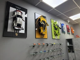 Арт Тримач Рамка на Стіну 80x50 см. для Фірмового Конструктора Technic McLaren P1 (42172) Макларен П1 - Type-E фото від покупців 1