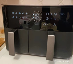 Мультипечь Xiaomi Dual Zone Air Fryer 10L EU (1160125) фото от покупателей 12
