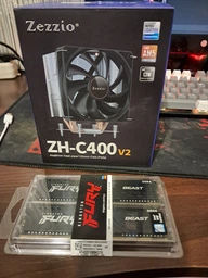 Оперативная память Kingston Fury DDR4-3200 16384MB PC4-25600 (Kit of 2x8192) Beast Black (KF432C16BBK2/16) фото от покупателей 4
