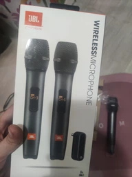 Цифровые беспроводные микрофоны JBL PartyBox Wireless Mic (JBLPBWIRELESSMIC) фото от покупателей 2