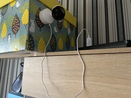 Видеоняня wifi с подключением к телефону радионяня ip камера видеонаблюдения онлайн ночного видения вебкамера для смартфона через приложение Tuya поворотная 360 градусов с датчиком движения радионяни с микрофоном и динамиком Swan Home Smart Eye V2.0 белая фото от покупателей 1