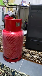 Обогреватель газовый Q Италия и баллон 27 л металлический фото от покупателей 4