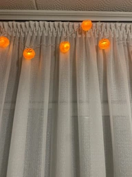Гирлянда на хэллоуин светодиодная гирлянда LED украшение для хэллоуина декор для дома и улицы гирлянда на окна декор halloween гирлянда тыква хэллоуинская подсветка ретро гирлянда