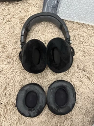 Амбушюры велюровые Audio-Technica ATH M20x, M30, M30x, M40x, M50, M50x, SX1 фото от покупателей 2
