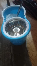 Набор для уборки турбо швабра и ведро с отжимом Spin MOP 360 (31901IM467) фото от покупателей 7