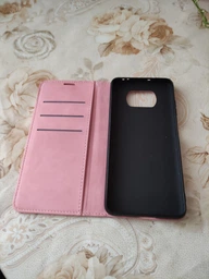 Чохол Taba Retro-Skin для Xiaomi Poco X3 / X3 Pro книжка шкіра PU з візитницею рожевий