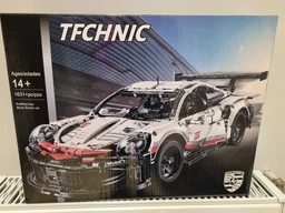Конструктор машинка техник Porsche 911 детский конструктор для мальчика спортивная гоночная машина порше для сборки для взрослых и детей большой игровой развивающий набор подарок на день рождения OnePro Белый 73704 фото от покупателей 17