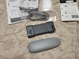 Внешний карман Asus Cobble SSD Enclosure M.2 NVMe (PCIe) USB 3.2 Gen2x1 Type-C Grey (ESD-A1A) (90DD02R6-M09000)