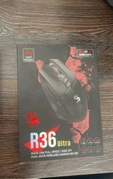 Миша бездротова A4Tech Bloody R36 Ultra Stone Black фото від покупців 1