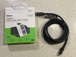 Кабель Belkin Connect USB 4 240W + 20 Gbps 2 м Black (INZ004BT2MBK) фото от покупателей 3