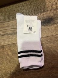 Набор мужских носков высоких хлопковых Лео Теннис Sport Cotton 44-46 6 пар Белый (ROZ6400177336)