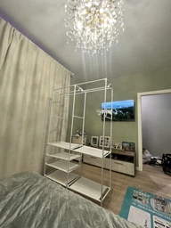 Вешалка стойка для одежды 160x112x46см Simple Coat Rack Double Row (71901SH734) фото от покупателей 6