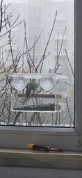 Кормушка для птиц на окно House_for_birds "Лоджия" фото от покупателей 5