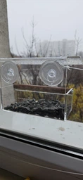 Кормушка для птиц на окно House_for_birds "Лоджия" фото от покупателей 4