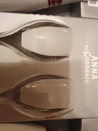 Набір із двох пляшок ігристих вин Anna de Codorniu Blanc de Blancs Brut білий брют 0.75 л 11.5% х 2 шт. у подарунковій упаковці + 2 келихи (8410013018183) фото від покупців 1