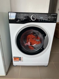 Стиральная машина Whirlpool фронтальная, 6кг, 1200, A+++, 43см, дисплей, инвертор, люк черный, белый (WRBSB6228BUA)