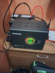 ДБЖ тривалої дії Maxxter MX-HI-PSW500-01, (інвертор, чиста синусоїда) 500 VA фото від покупців 1