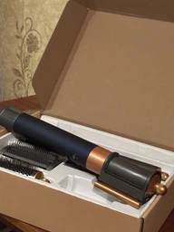 Фен-стайлер для волос 6в1 с насадками Multifunction Hair Styler 1300 Вт, стайлер для укладки, сушки и выпрямления волос со щетками и цилиндрическими насадками, фен-щетка с 3 режимами температуры и скорости, FVHS-61 фото от покупателей 14