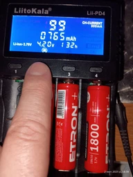 Аккумулятор литий-ионный 18650 ETRON Ultimate Power 1800 mAh фото от покупателей 1