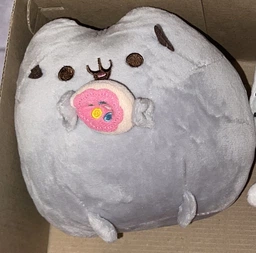 Игрушка Пушин кэт Pusheen cat с пончиком мягкая игрушка для детей (арт 12415) фото от покупателей 1
